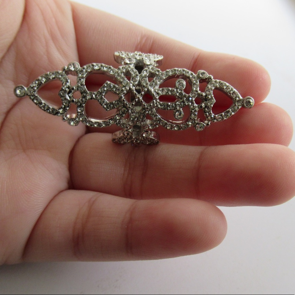 SILVER RHINESTONE RING 💍 - Picture 4 of 6